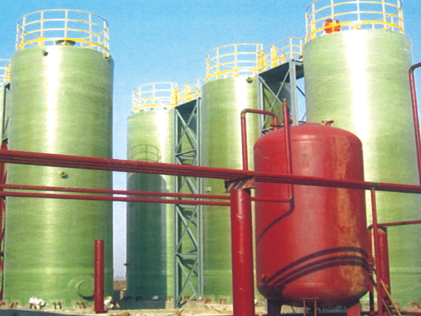 Hydrochloric acid tank in chlor-alkali industry